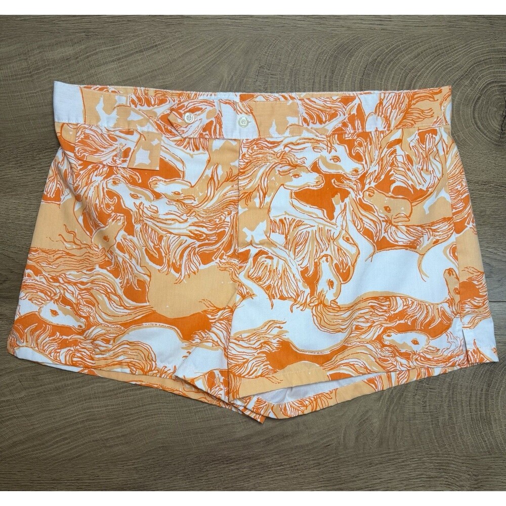 Lilly Pulitzer Mens Stuff 60’s - 70’s Rare Equestrian Vintage Lounge Swim Shorts